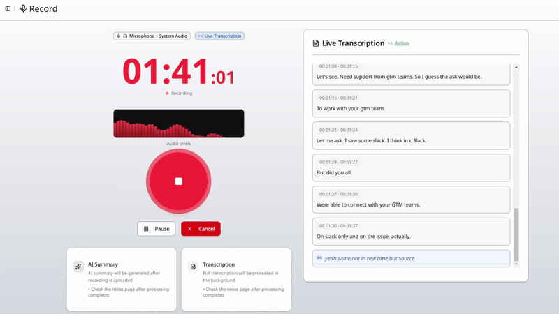 Capture Everything demo